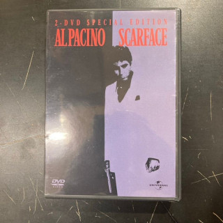 Scarface - arpinaama (special edition) 2DVD (VG+/M-) -draama-